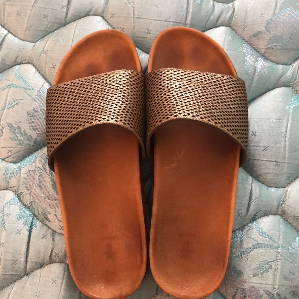 frye flip flops
